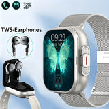 Silvery Watch + Silvery Mesh Steel Strap