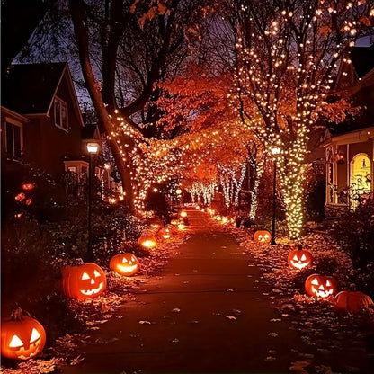 1000 LED 328ft Fairy String Lights Outdoor - Warm White Twinkle Gypsophila Style, 8 Modes, Flexible Wire for Garden, Patio, Backyard, Wedding, Party, Christmas & Bedroom Decoration