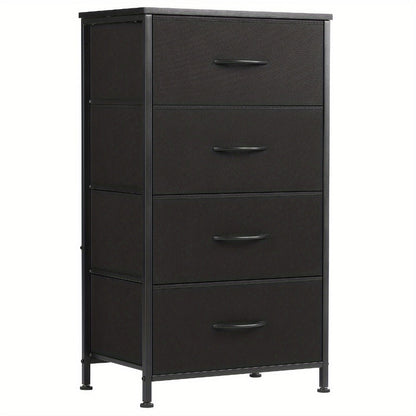4-Drawer Metal Dresser, Bedroom Drawer Chest for Organized Everyday Storage detail image - detail view 13