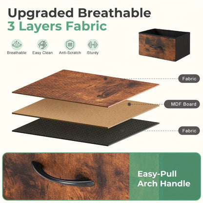 4-Drawer Metal Dresser, Bedroom Drawer Chest for Organized Everyday Storage detail image - detail view 6