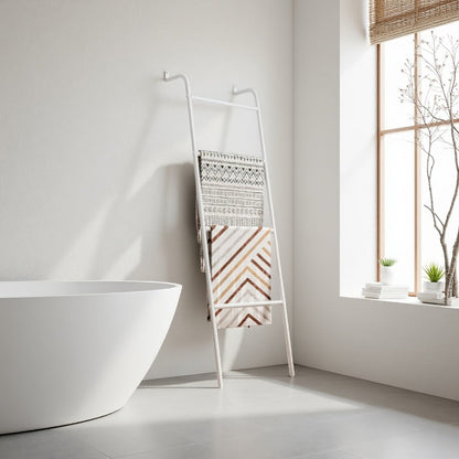 4-Layer Metal Blanket Ladders with Tool-Free Assembly for Living Room detail image - detail view 8