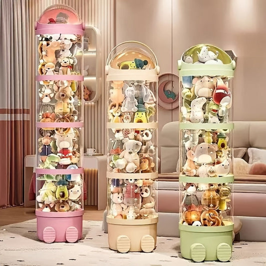 Toy Storage Organizer shown in the Green option