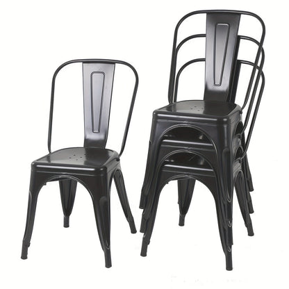 Dining Chair shown in the Black option