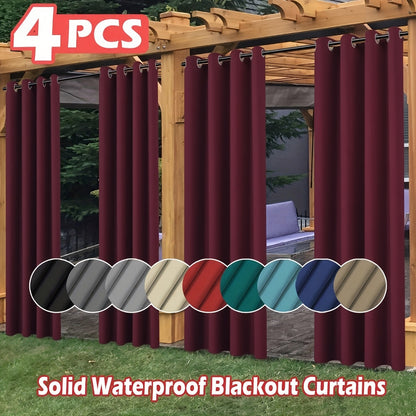 Outdoor Privacy Screen shown in the Black, 37"W x 54"L* 4 Panels option