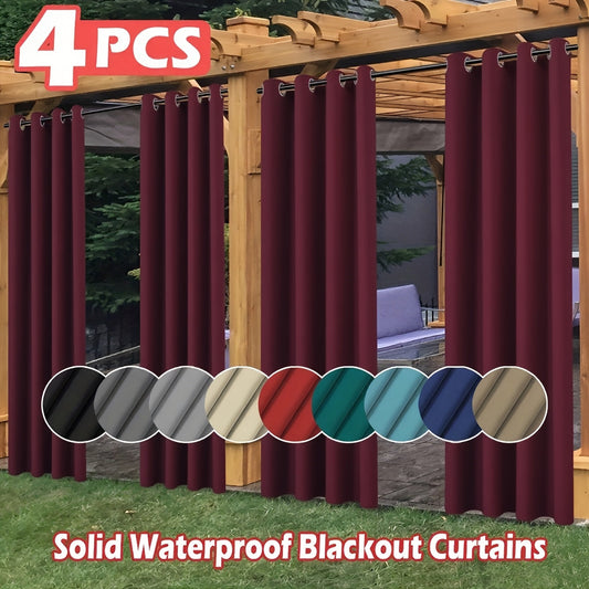 Outdoor Privacy Screen shown in the Black, 37"W x 54"L* 4 Panels option