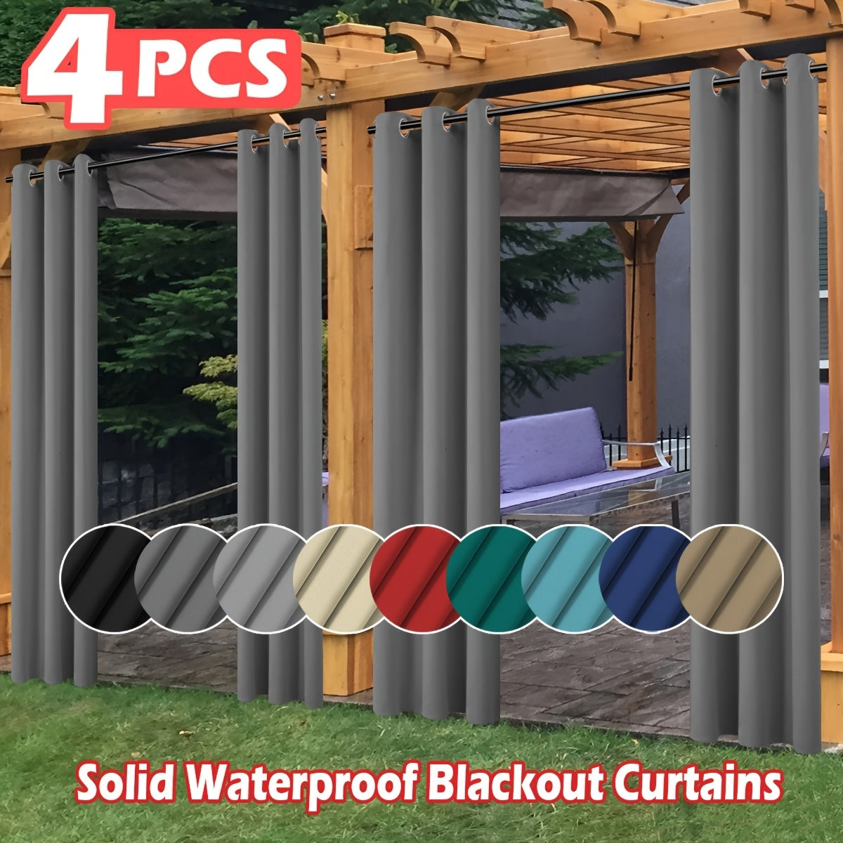 Outdoor Privacy Screen shown in the Grey, 37"W x 72"L* 4 Panels option
