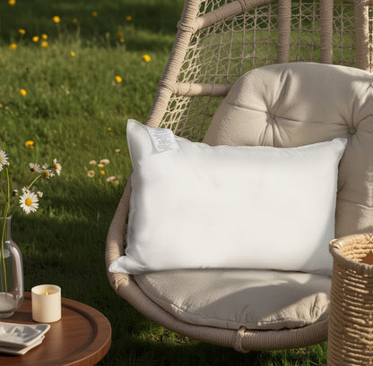 4-Pack Pillow Inserts with Washable Cover for Comfort and Furniture Refresh detail image - detail view 14
