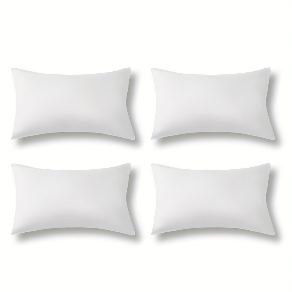 4-Pack Pillow Inserts with Washable Cover for Comfort and Furniture Refresh detail image - detail view 9