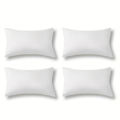 4-Pack Pillow Inserts with Washable Cover for Comfort and Furniture Refresh detail image - detail view 9