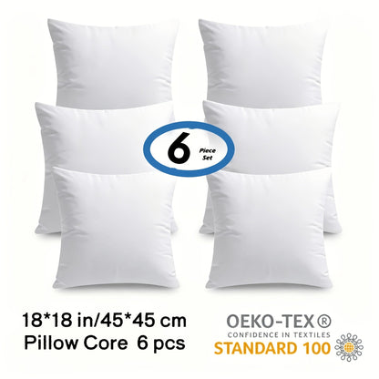 Outdoor Pillow Inserts shown in the 18x18 in/45x45 cm, 6pcs option