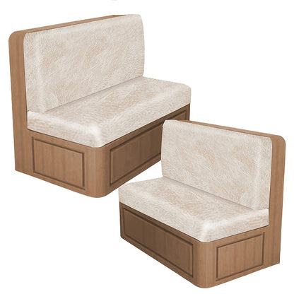 RV Cushion Covers shown in the Beige, 4Pcs/2Set option