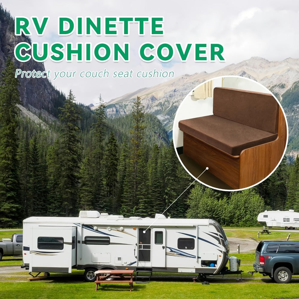 4-Piece Set Rv Cushion Covers with Tool-Free Assembly and Multiple Color Options detail image - detail view 10