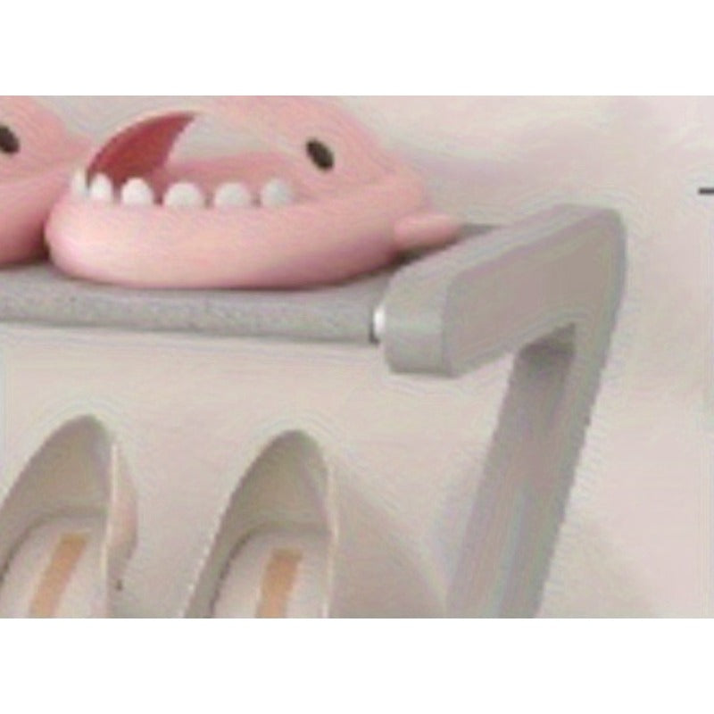 Shoe Rack shown in the Grey option