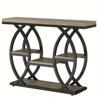 Console Table shown in the Grey option