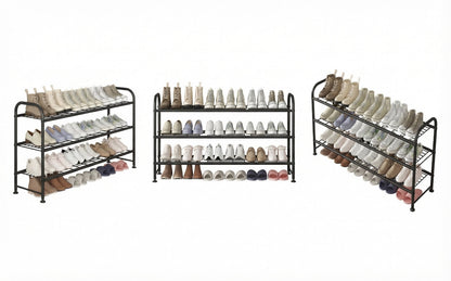 4-Tier Wide Shoe Rack with Large-Capacity Storage and Tool-Free Assembly detail image - detail view 24