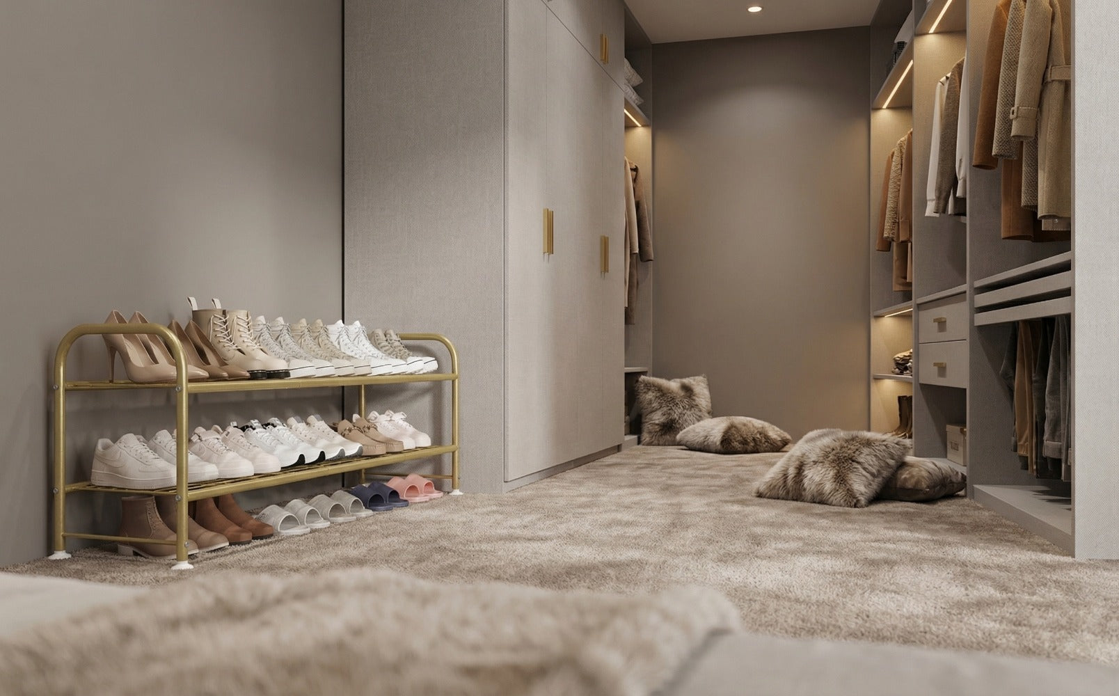 4-Tier Wide Shoe Rack with Large-Capacity Storage and Tool-Free Assembly detail image - detail view 27