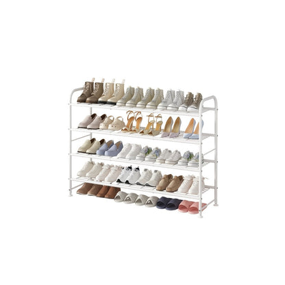 4-Tier Wide Shoe Rack with Large-Capacity Storage and Tool-Free Assembly detail image - detail view 5