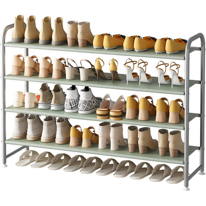 Shoe Rack shown in the 4 Tier grey option