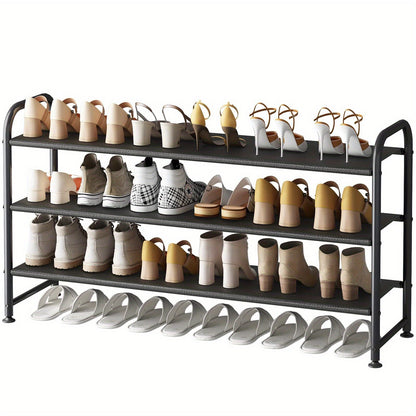 Shoe Rack shown in the Black option