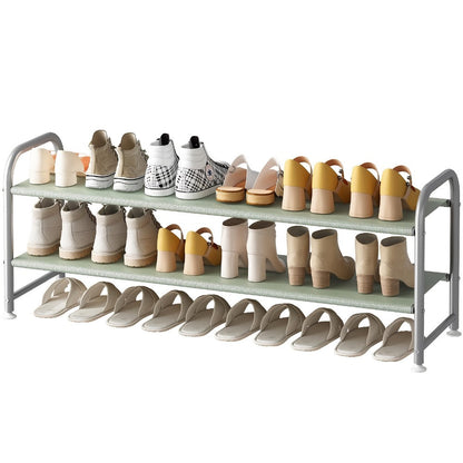 4-Tier Wide Shoe Rack with Stackable Design and Large-Capacity Storage for Entryway detail image - detail view 11