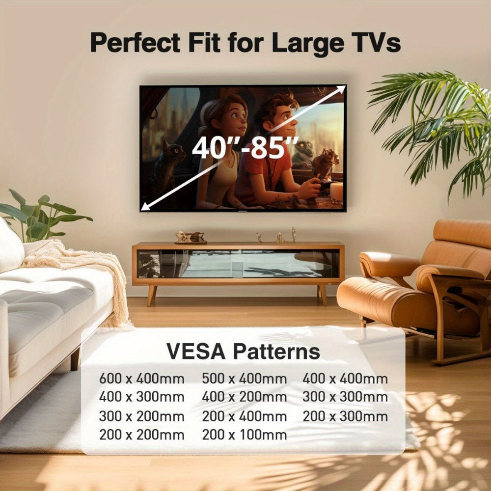 40-86 Inch Heavy-Duty TV Wall Mount with Full-Motion Adjustment and 132 lb Capacity detail image - detail view 4