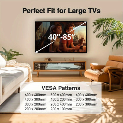 40-86 Inch Heavy-Duty TV Wall Mount with Full-Motion Adjustment and 132 lb Capacity detail image - detail view 4