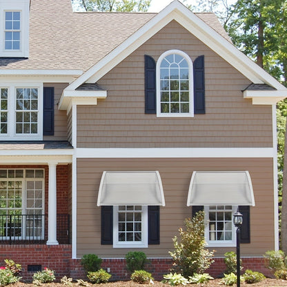 40-Inch Polycarbonate Door And Window Awning for Patio and Entryway detail image - detail view 10
