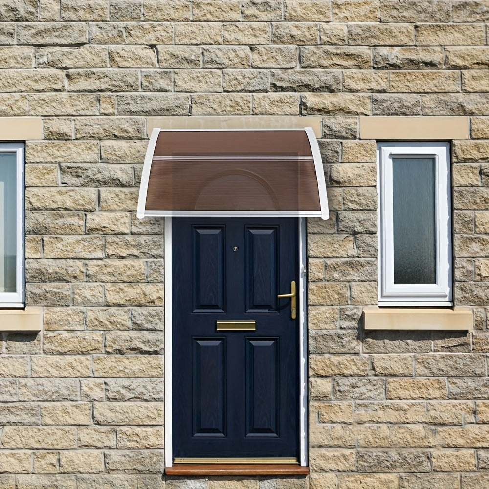 40-Inch Polycarbonate Door And Window Awning for Patio and Entryway detail image - detail view 3