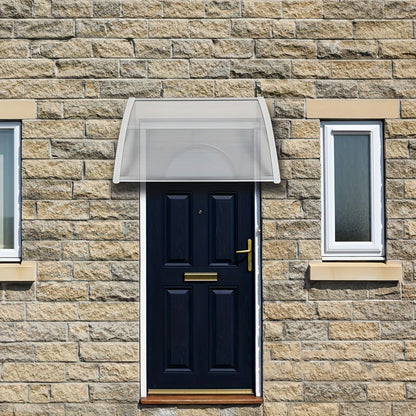 40-Inch Polycarbonate Door And Window Awning for Patio and Entryway detail image - detail view 5