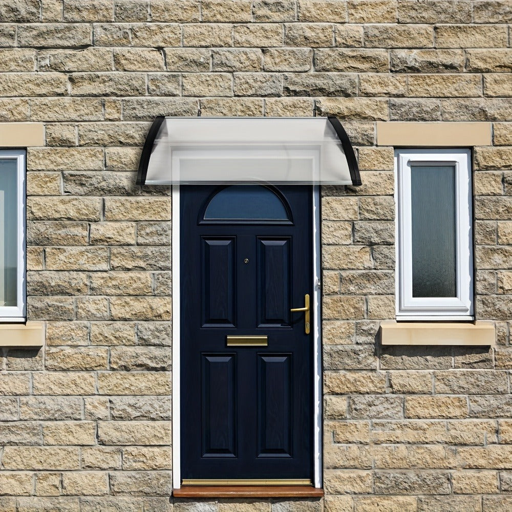 40-Inch Polycarbonate Door And Window Awning for Patio and Entryway detail image - detail view 8