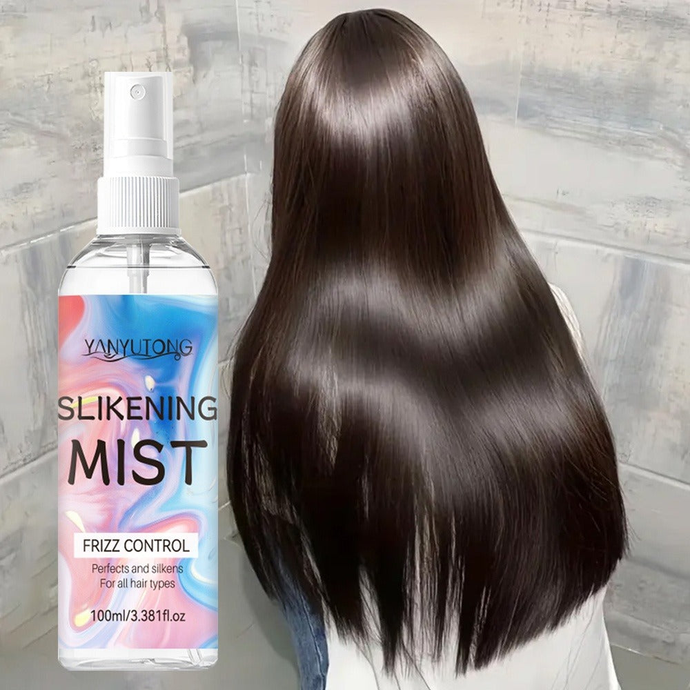 Perfumed Hair Mist Smoothing Spray 100ml — Heat Protection, Anti-Frizz, Moisturizing & Detangling Leave-In Formula | Long-Lasting
