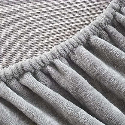 Sheet Set, Double-Sided Velvet Fitted Sheet with 12-to-16-Inch Pocket, One or Two Pillowcases and Eight Colors