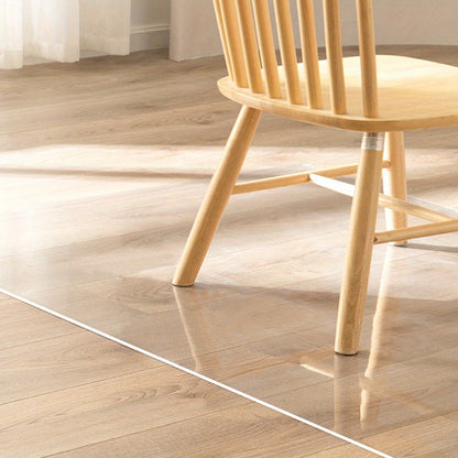 Clear PVC Floor Protector Mat with 29 Rectangular Size Options, Including 1.5mm Formats up to 44 x 120 Inches