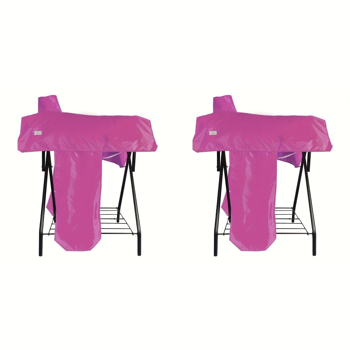 Waterproof Horse Saddle Cover 420D Oxford 6 Elastic Straps