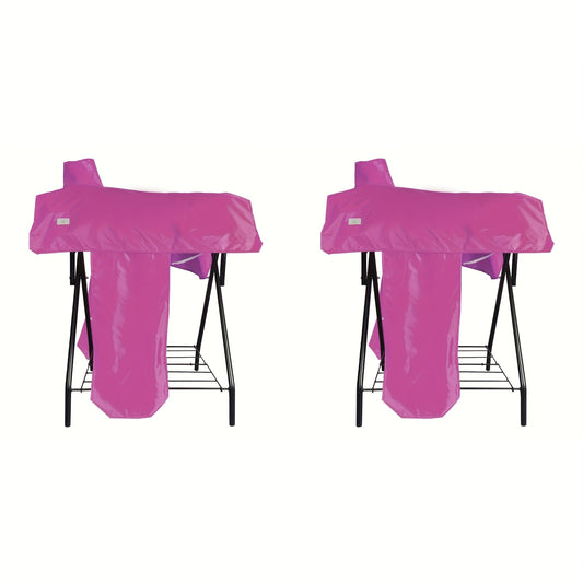 Waterproof Horse Saddle Cover 420D Oxford 6 Elastic Straps
