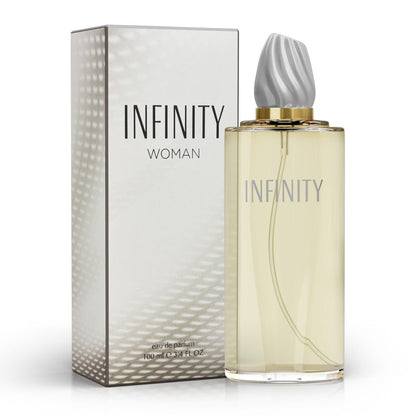 Women's Perfume Infinity Woman Eau de Parfum with Freesia, Violet, Musk and Sandalwood Options