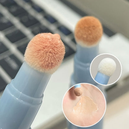 Three-Color Concealer Pen Set with Rounded Sponge-Tip Applicators and Compact 12.3 cm Tube Format
