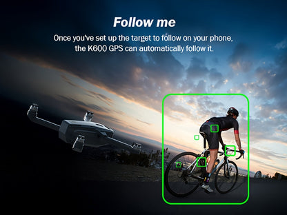 GPS Follow Me Drone Under 250g 4.5 Inch LCD Screen Camera Drone Auto Return Gesture Flight Brushless Motor Altitude Hold 3 Speed Modes 32G SD Card | Adult Beginner Drone Gift for Teens