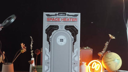 1500W Oscillating Tower Space Heater in Black or White with Digital Remote or Knob Controls