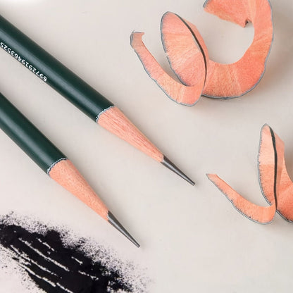 Sketching Pencil Set 27 Piece with Charcoal Pencils Charcoal Sticks Erasers Drawing Supplies for Artists Beginners Students Sketching Quick Sketching Art Kit Gift