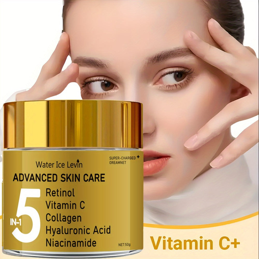 Face Cream Retinol Niacinamide 5-in-1 Formula with Vitamin C, Collagen and Hyaluronic Acid