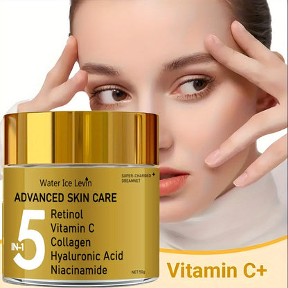 Face Cream Retinol Niacinamide 5-in-1 Formula with Vitamin C, Collagen and Hyaluronic Acid