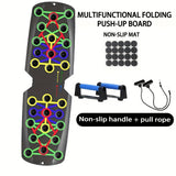 Blue with 2 pull ropes
