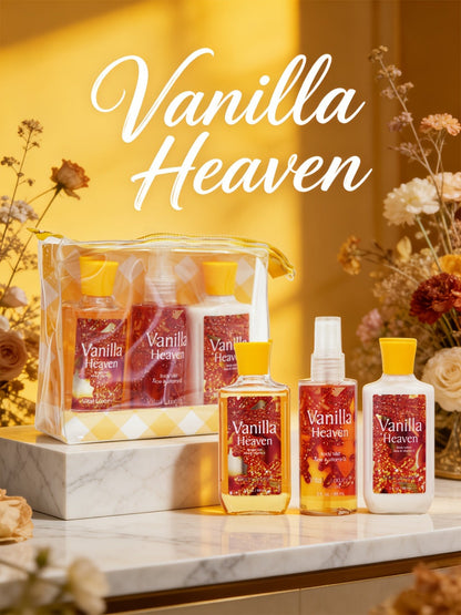 Three-Piece Peppermint Eucalyptus Bath Set with Body Lotion, Shower Gel and Fragrance Mist