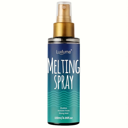 Lace Melting Spray Kit for Wig Installation, 120ml Bottle Alone or with Tools and Wig Cap Set