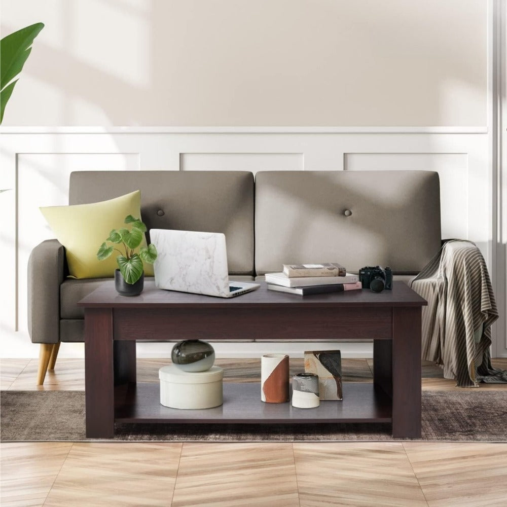 41-Inch Coffee Table with Hidden Storage for Work, Display, and Everyday Use detail image