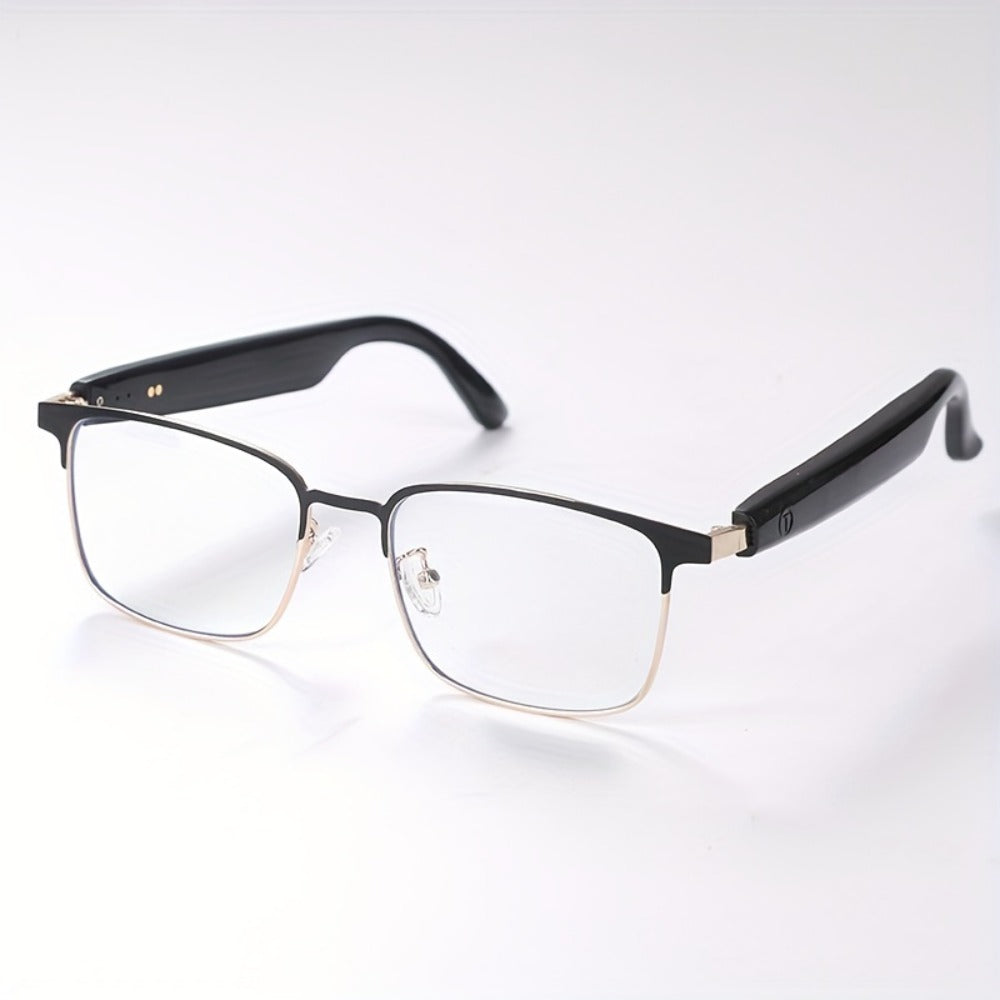 Photochromic Smart Audio Glasses – Auto-Tinting Sunglasses with Built-in Speaker & Mic, HD Voice Calls, Hi-Fi Music, Anti-Blue Light – for Sports, Driving & Daily Wear