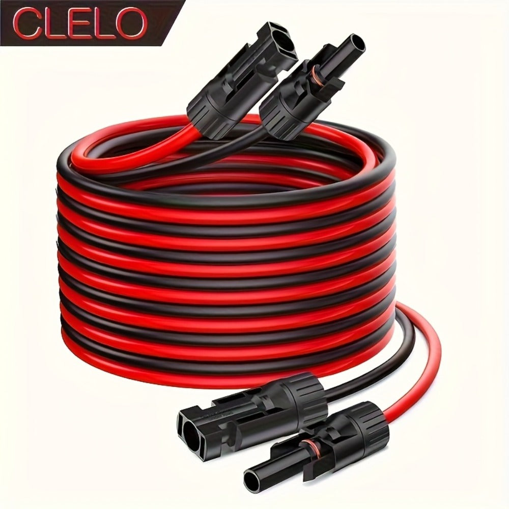 Solar Panel Extension Cable 14AWG – Tinned Copper MC4 Connector Wire for RV, Camper & Off-Grid Solar Systems | 30FT or 40FT