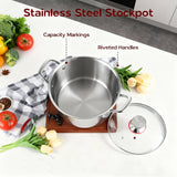 1pc Large soup pot