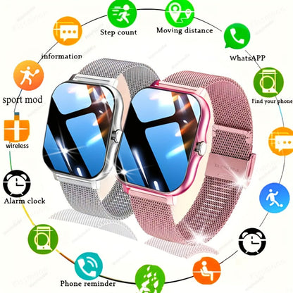Smartwatch 1.83 Inch with Bluetooth 5.0 Calling, Navigation, Email, Camera and Music Controls